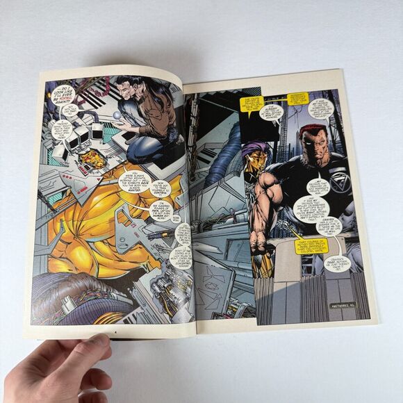 Wetworks #4 Image Comics Malibu Comics November 1994 signed by WHILCE PORTACIO - Picture 6 of 12